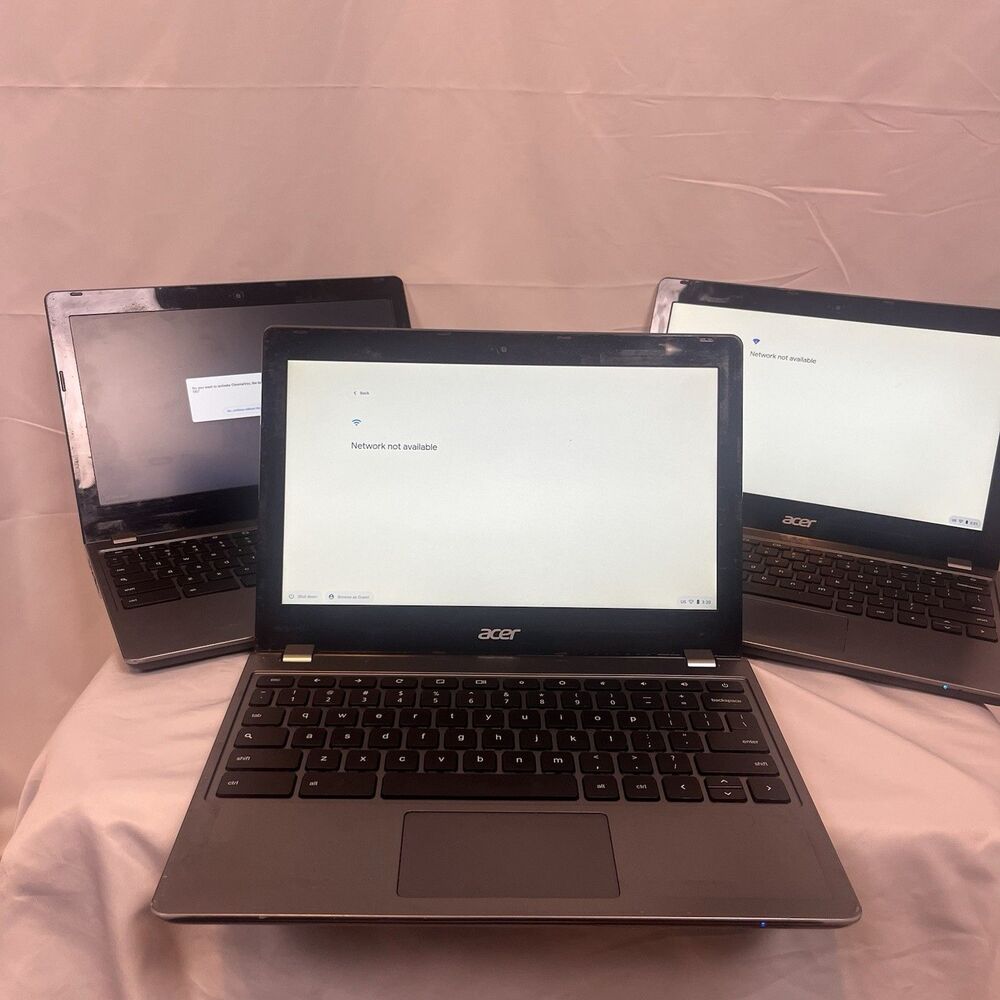 Acer C740-C4PE 11.6" Chromebook Intel 4GB RAM 16GB SSD Good Condition With USBC